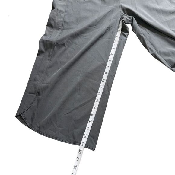 Willit Women's High Rise Ultra-soft Wide Leg Capri Pants Gray Size XL NWT - Picture 6 of 9